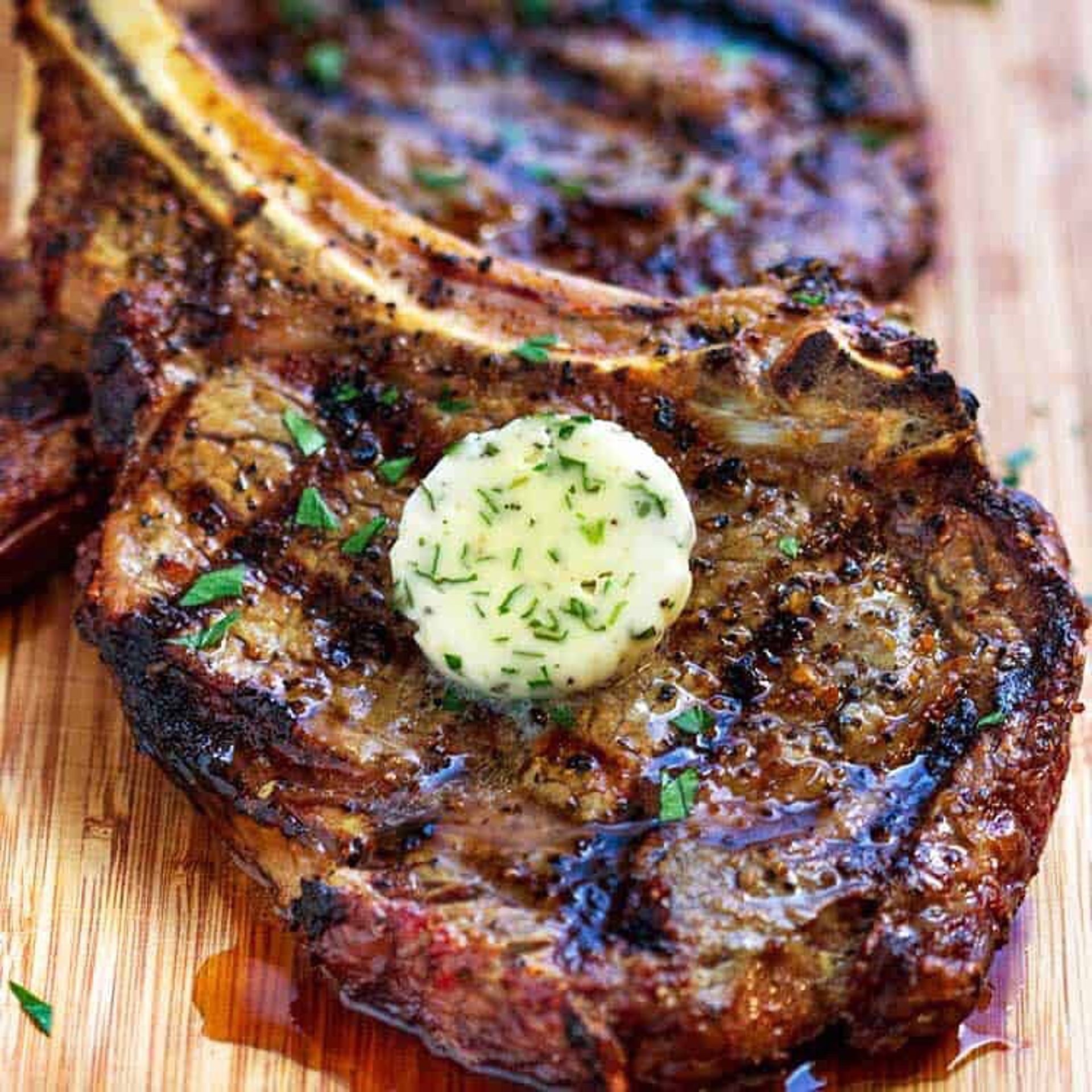 Cajun ribeye, broiled oysters, lamb lollipops