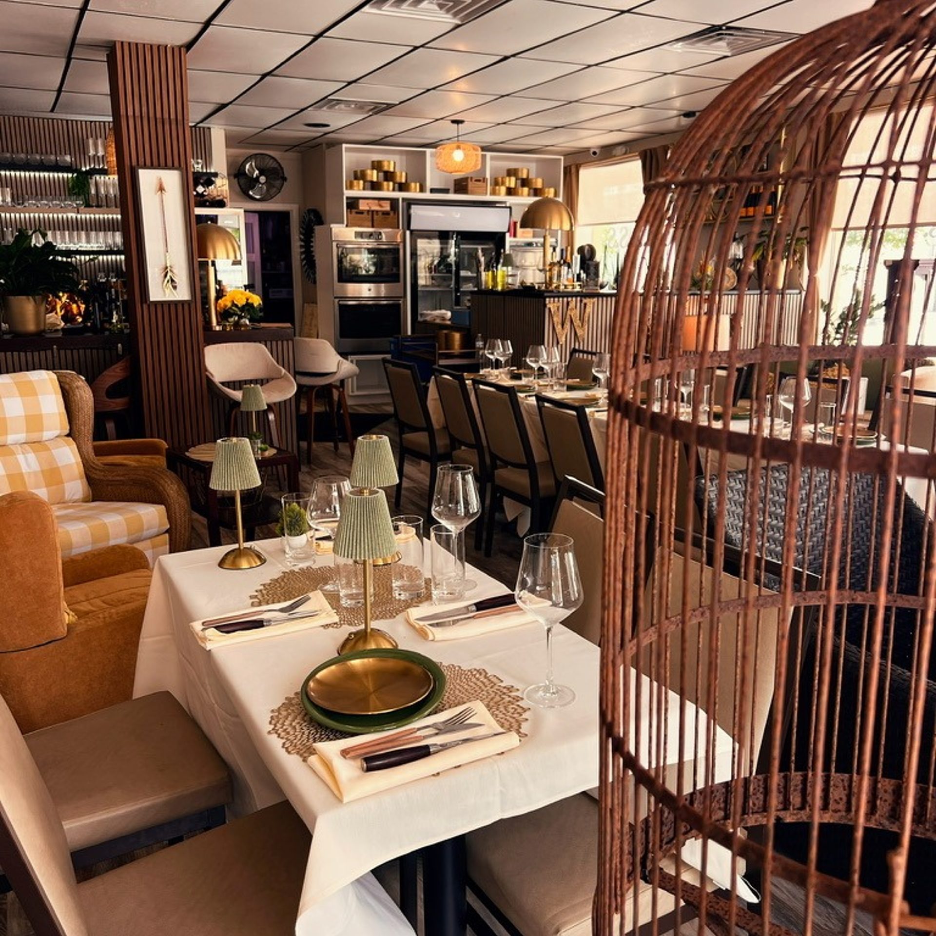 The restaurant is yours