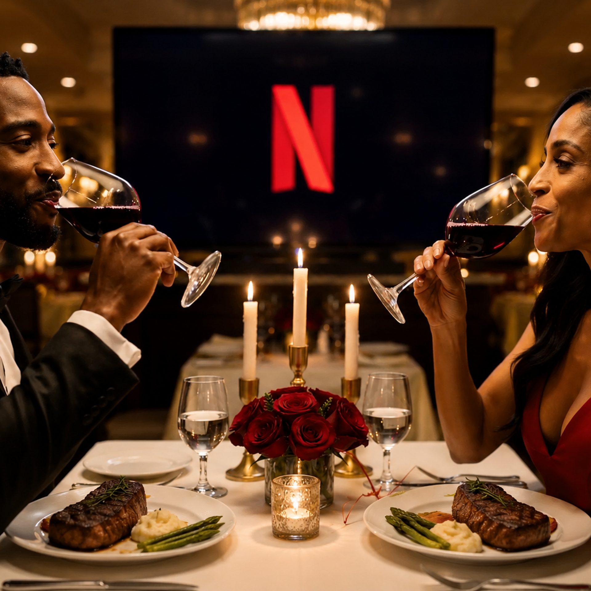 Private Dinner & Movie for Two