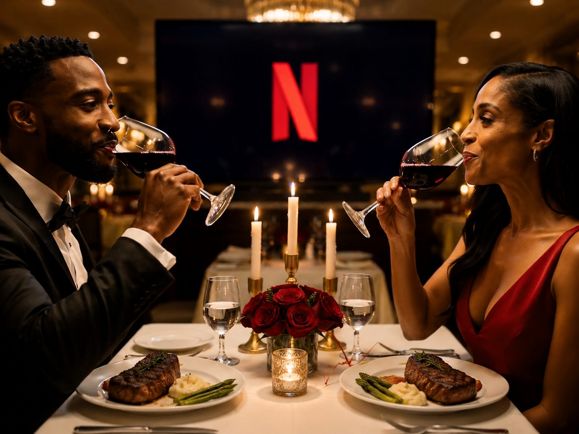 Private Dinner & Movie for Two