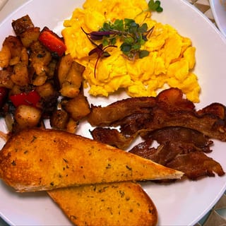Thick Cut Bacon Landons & 3 Eggs