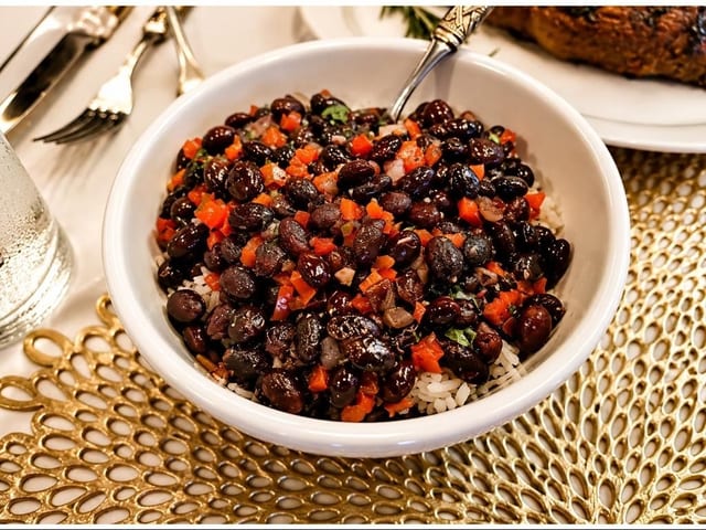 Black Beans & Rice.