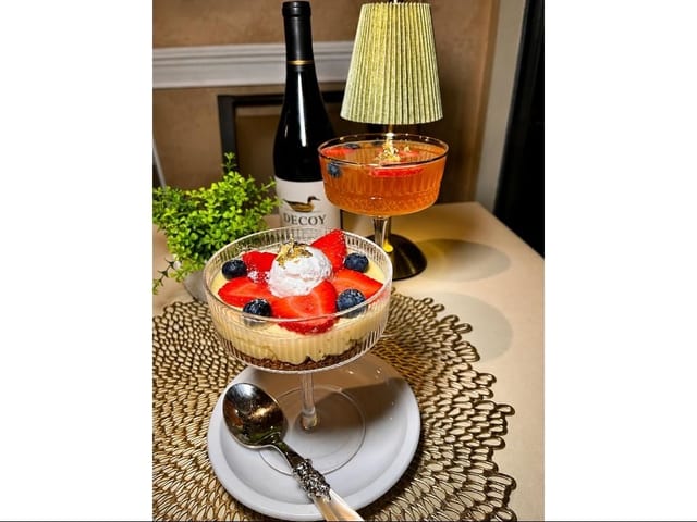 Cheese Cake Martini.