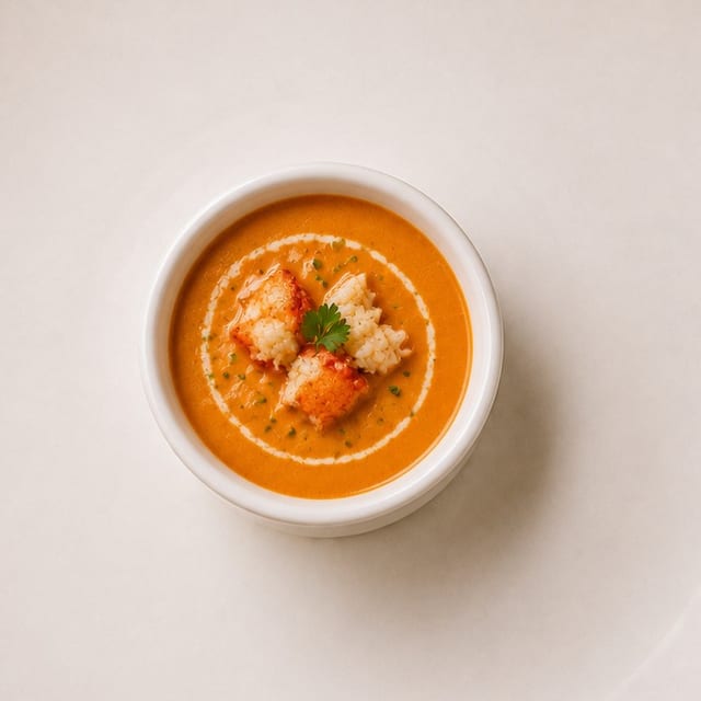 Crab & Lobster Bisque Special.