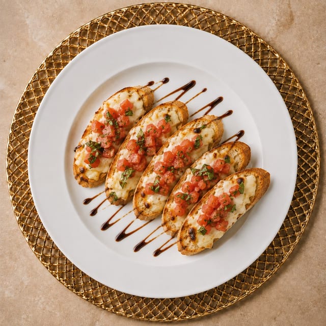 5 Cheese Bruschetta.