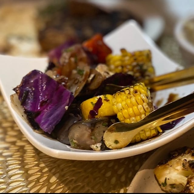Organic Grilled Veggies.